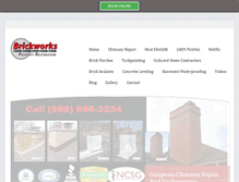 Tablet Screenshot of chimneyrepairdetroitmi.com